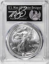 2021 Type 2 $1 American Silver Eagle Coin PCGS MS70 Cleveland Signature FDOI