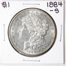 1884-S $1 Morgan Silver Dollar Coin