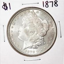 1878 $1 Morgan Silver Dollar Coin