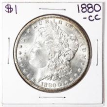 1880-CC $1 Morgan Silver Dollar Coin