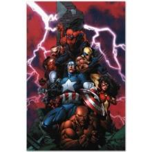 Marvel Comics "New Avengers #1" Limited Edition Giclee On Canvas