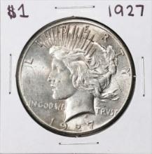 1927 $1 Peace Silver Dollar Coin