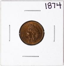 1874 Indian Head Cent Coin