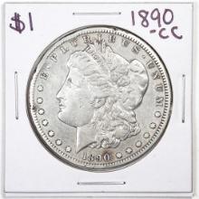 1890-CC $1 Morgan Silver Dollar Coin