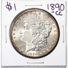 1890-CC $1 Morgan Silver Dollar Coin