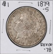 1879-S Reverse of 78' $1 Morgan Silver Dollar Coin