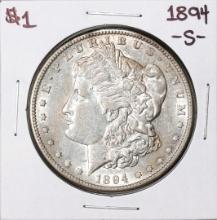 1894-S $1 Morgan Silver Dollar Coin