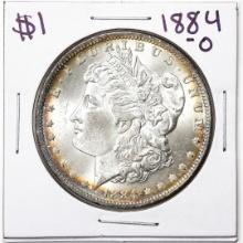 1884-O $1 Morgan Silver Dollar Coin Amazing Toning