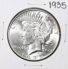 1935 $1 Peace Silver Dollar Coin