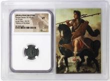 Judea Procurators 59-62 AD Porcuis Festus AE Prutah Ancient Coin NGC VF Story Box