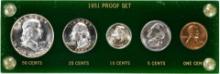 1951 (5) Coin Proof Set