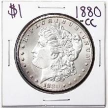 1880-CC $1 Morgan Silver Dollar Coin