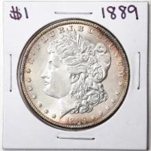 1889 $1 Morgan Silver Dollar Coin