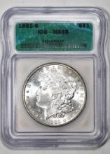 1881-S $1 Morgan Silver Dollar Coin ICG MS65