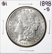 1898-S $1 Morgan Silver Dollar Coin