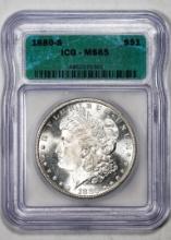 1880-S $1 Morgan Silver Dollar Coin ICG MS65