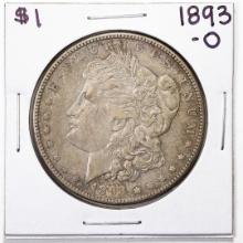 1893-O $1 Morgan Silver Dollar Coin