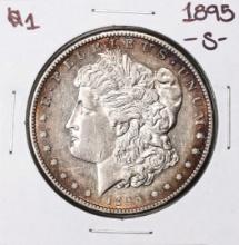 1895-S $1 Morgan Silver Dollar Coin