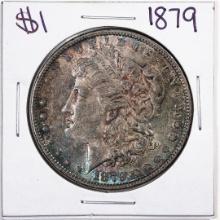 1879 $1 Morgan Silver Dollar Coin Nice Toning