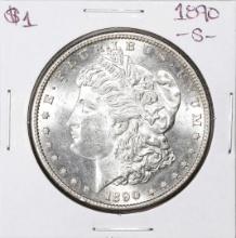 1890-S $1 Morgan Silver Dollar Coin