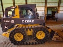 John Deere 320D Skid Steer, Only Has 804 Hours, Hi Flow Hydraulics, Rubber