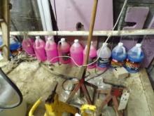 (4) Jugs Of Washer Fluid And (6) Jugs Of RV & Marine Anti-Freeze (Middle Ba