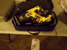 DeWalt 20v Reciprocating Saw With (1) Battery and Charger in Soft Case (Hor