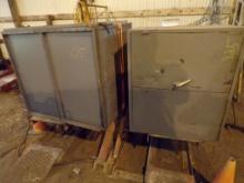 (4) 36'' x 21'' x 31'' Metal Cabinets (Horse Arena)