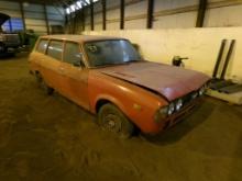 1977-78 (?) Orange Subaru Wagon FOR PARTS OR RESTORATION, Last Registered i