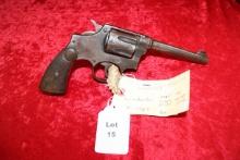 OLD WINCHESTER BLOWN BARREL DISPLAY ONLY REVOLVER, MODEL RURAL 1873, CAL. 32-20