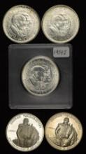 1951, 1952 & 1954S Washington Carver Classic Commemorative Silver half dollars & 1982D -Uncirculated