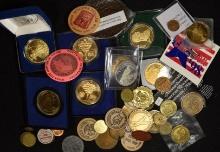 Group of tokens, Medals, Copies, etc.