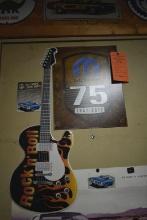 4 Signs. Mopar Missile, Pure, Mopar 75, Rock and Roll Guitar.