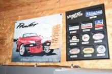 Prowler sign and Mopar parts sign.