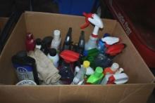 Box of Car Care Supplies