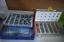 3 Boxes of Assorted O Rings, Washers and Wing Nuts, Etc.