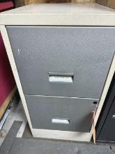 2 Drawer File Cabinet. 15 in x 18 in X 28 in high