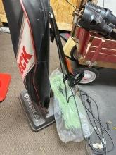 Oreck XL Upright Vacuum with extra vacuum bags handle needs repair