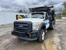 2012 Ford F550 Flatbed 4X4 Utility Truck