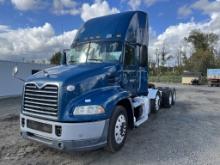 2015 Mack CXU613 Tri Axle Truck Tractor