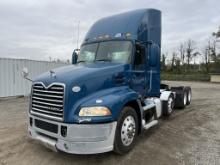 2013 Mack CXU613 Tri-Axle Truck Tractor