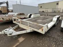 1996 Shop Built T/A Equipment Trailer