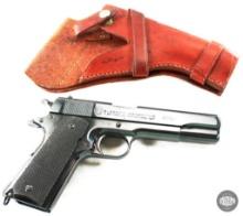 Argentine D.G.F.M. Model 1927 - 1911A1 Colt .45 Auto and Leather Holster - FFL Required