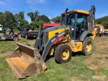 2018 John Deere 410L Backhoe Loader, S/N 1T0410LXVJF325191