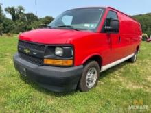 2017 Chevrolet Express Van, VIN: 1GCWGBFG9H1196581