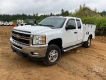 2011 CHEVROLET SILVERADO SLT S/A MECHANICS TRUCK VIN: 1GC2KXE8XBZ448139