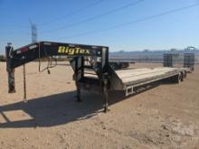 2013 BIG TEX 25GN-35BK+5CP FLATBED TRAILER VIN: 16VGX3528E2611755