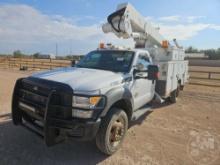 2016 FORD F-550 XL SUPER DUTY 4X4 BUCKET TRUCK ETI ETCMH37IH VIN: 1FDUF5HT0GED03963