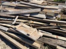 QTY OF MISC USED LUMBER, MISC SIZES