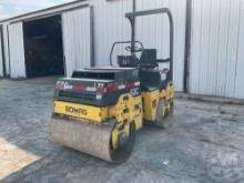 BOMAG BW120 AD-3 TANDEM VIBRATORY ROLLER SN: 101170511453